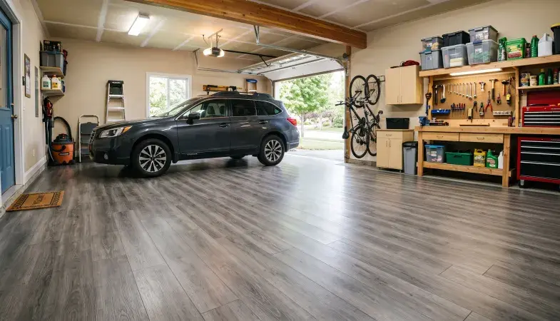 Vinyl Garage Flooring